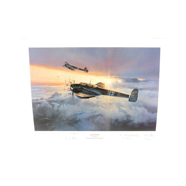 "NIGHT HUNTERS" PRINT