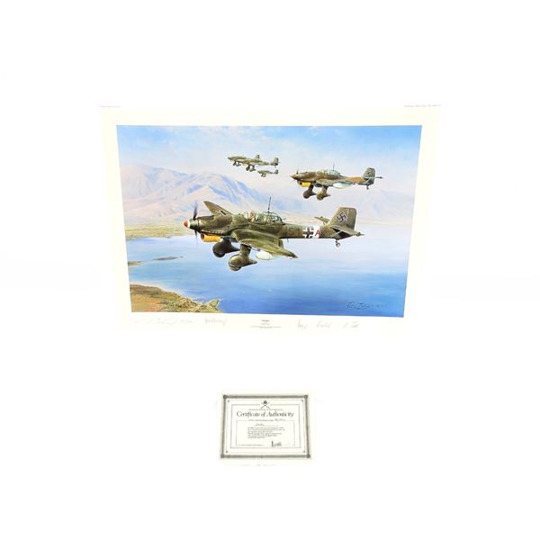 "STUKA" PRINT