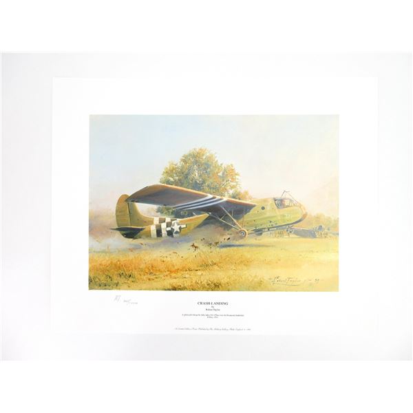 "CRASH-LANDING" PRINT