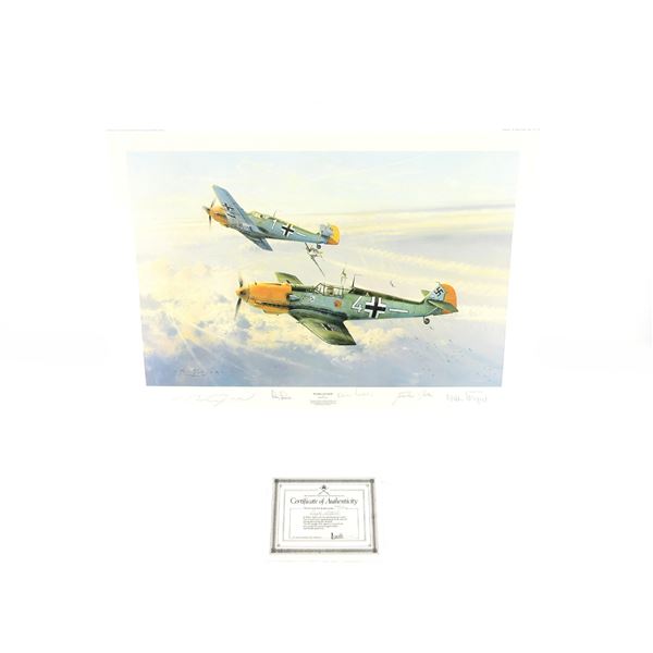 "EAGLE ATTACK" PRINT