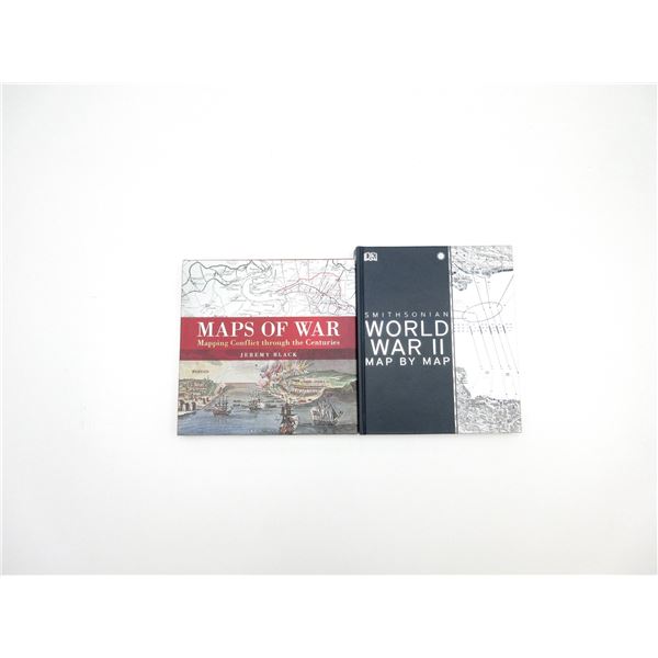 ASSORTED MILITARY WAR MAPS BOOK LOT