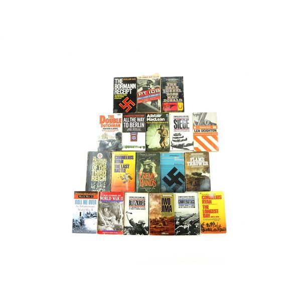 ASSORTED WWII MILITARY BOOK LOT