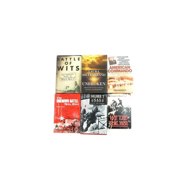 ASSORTED MILITARY BOOK LOT