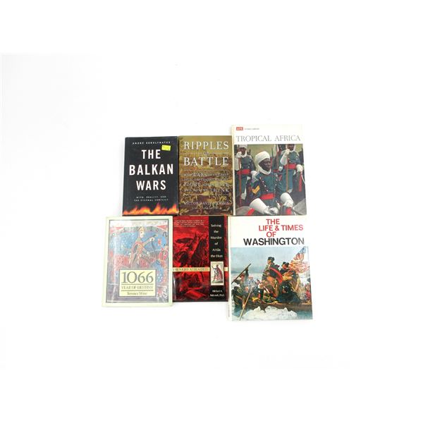 ASSORTED MILITARY BOOK LOT