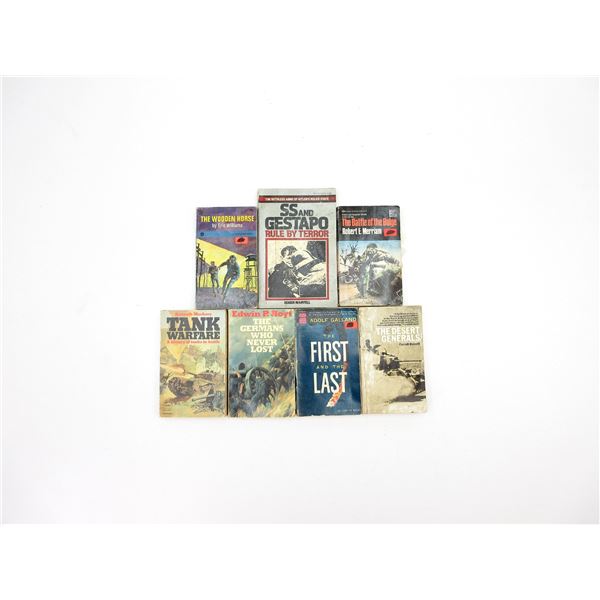 ASSORTED MILITARY BOOK LOT