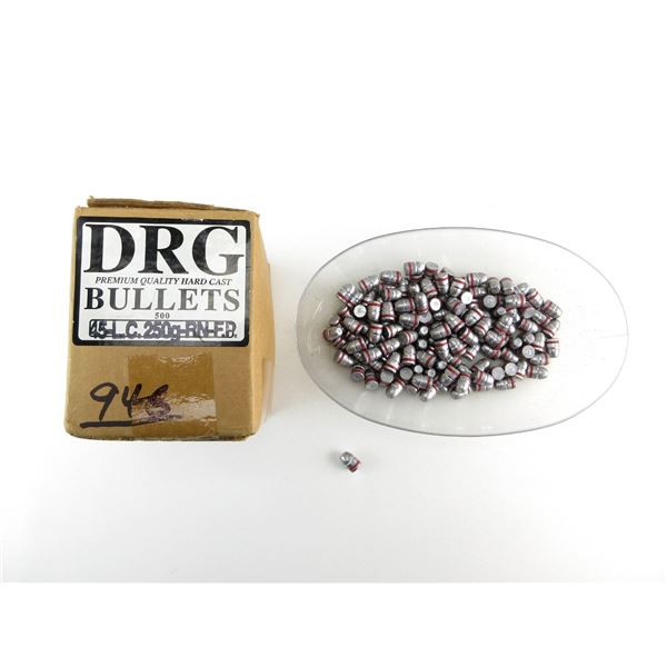 DRG .45 CALIBER BULLETS LOT