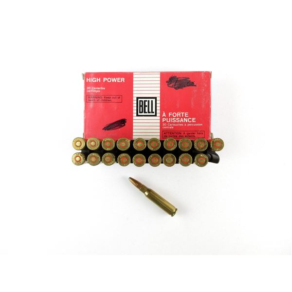 COLLECTIBLE BELL .308 WIN AMMO LOT