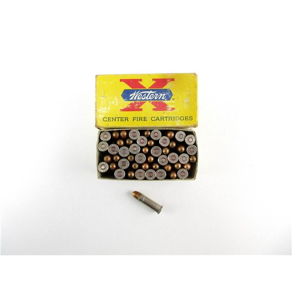 COLLECTIBLE WESTERN .38 SPL AMMO LOT