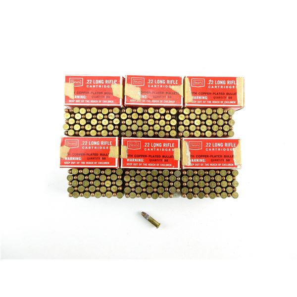 COLLECTIBLE SEARS .22 LR AMMO LOT