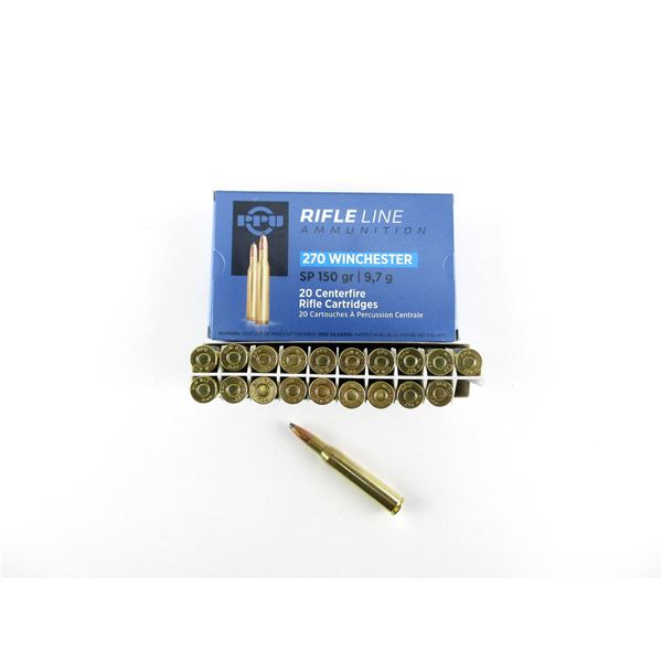 PPU .270 WIN AMMO LOT