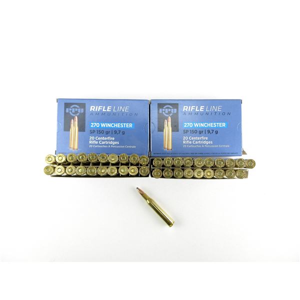 PPU .270 WIN AMMO LOT