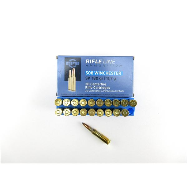 PPU .308 WIN AMMO LOT