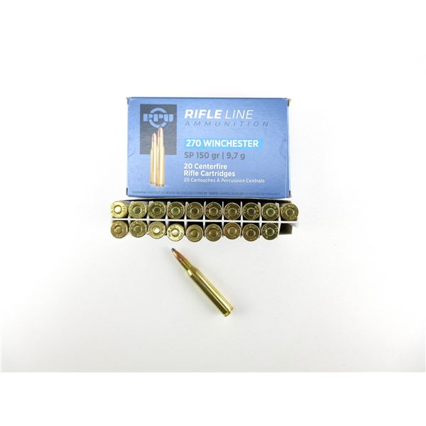 PPU .270 WIN AMMO LOT