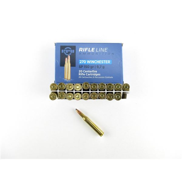 PPU .270 WIN AMMO LOT