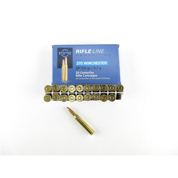 PPU .270 WIN AMMO LOT