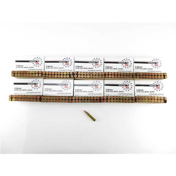 WINCHESTER 5.56MM AMMO LOT
