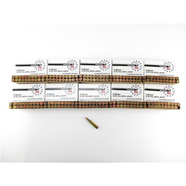 WINCHESTER 5.56MM AMMO LOT
