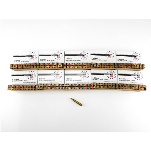WINCHESTER 5.56MM AMMO LOT