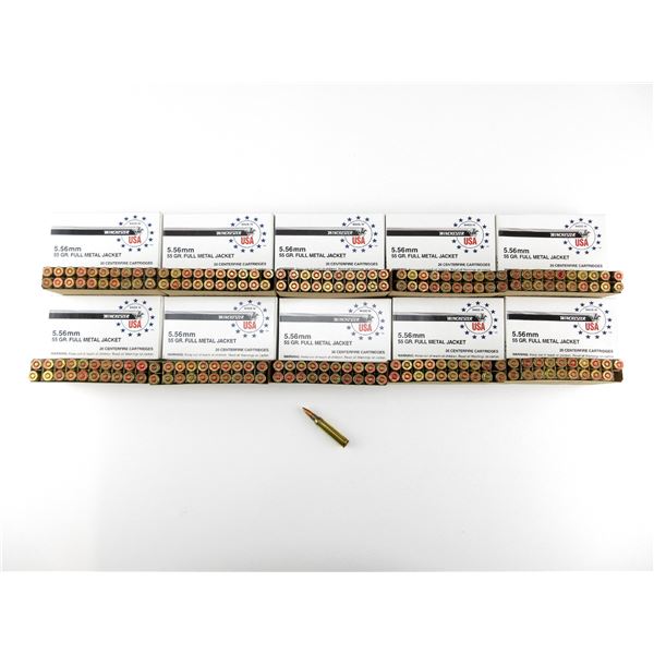 WINCHESTER 5.56MM AMMO LOT