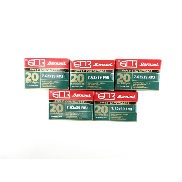 BARNAUL 7.62X39MM AMMO LOT