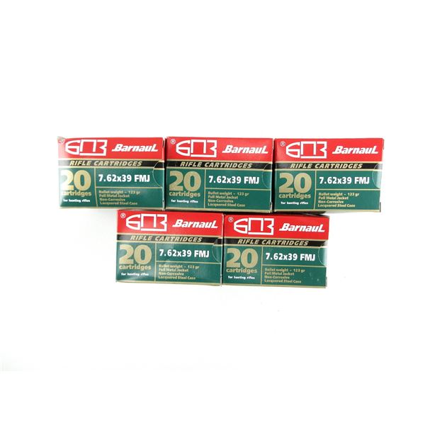 BARNAUL 7.62X39MM AMMO LOT
