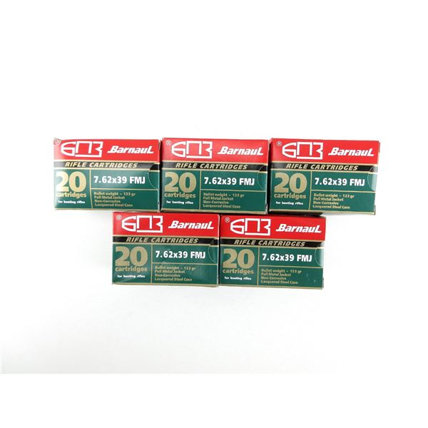 BARNAUL 7.62X39MM AMMO LOT