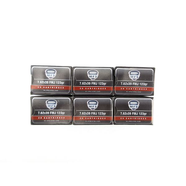 MFS 7.62X39MM AMMO LOT
