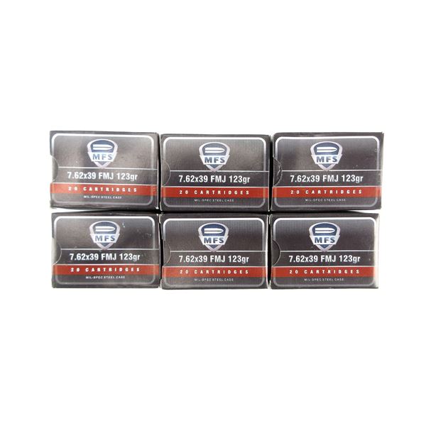 MFS 7.62X39MM AMMO LOT