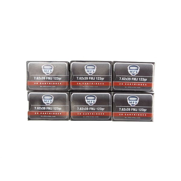 MFS 7.62X39MM AMMO LOT