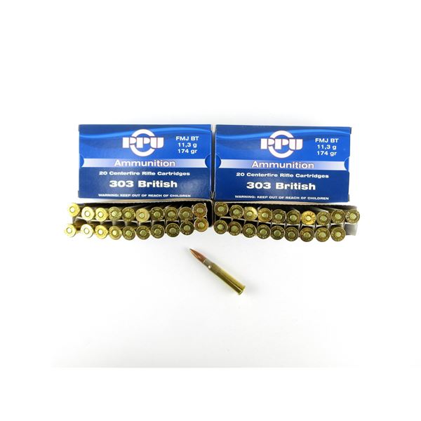 PPU .303 BR AMMO LOT