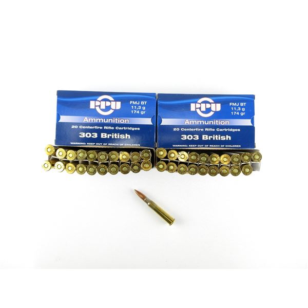 PPU .303 BR AMMO LOT