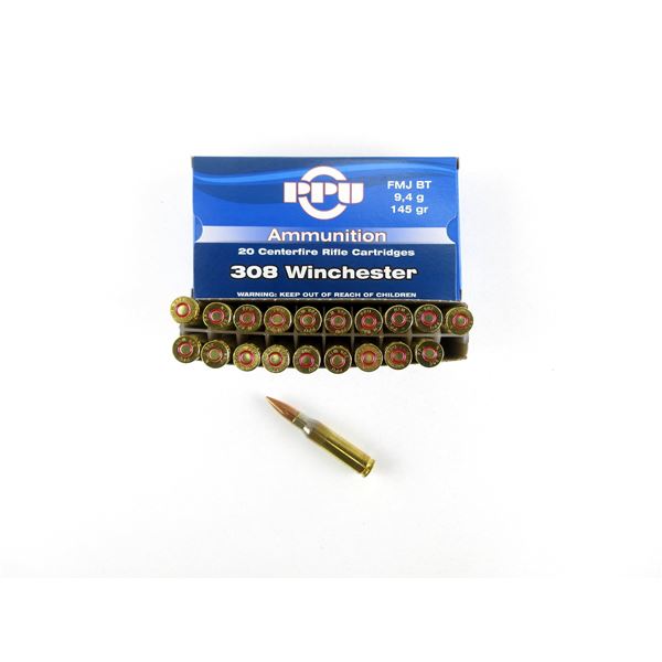 PPU .308 WIN AMMO LOT