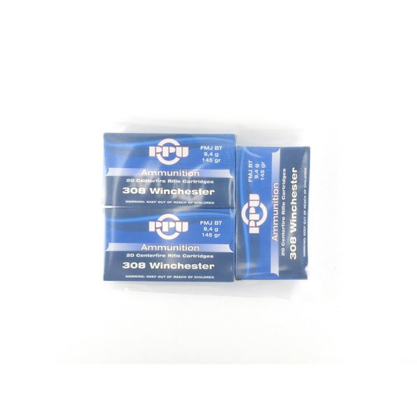 PPU .308 WIN AMMO LOT