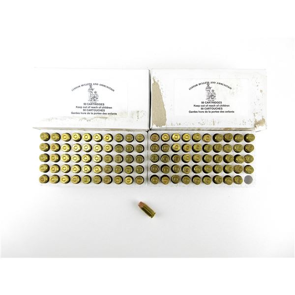 CUSTOM BULLETS .40 S&W AMMO LOT