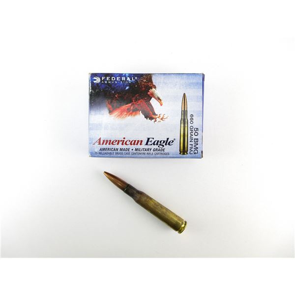 AMERICAN EAGLE .50 BMG AMMO LOT