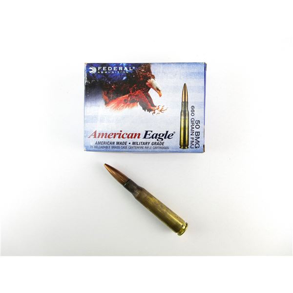 AMERICAN EAGLE .50 BMG AMMO LOT