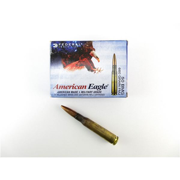 AMERICAN EAGLE .50 BMG AMMO LOT