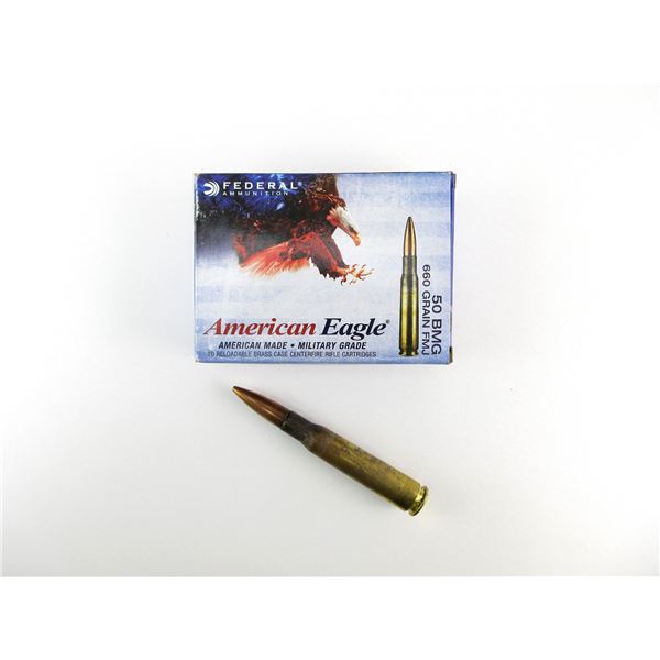 AMERICAN EAGLE .50 BMG AMMO LOT