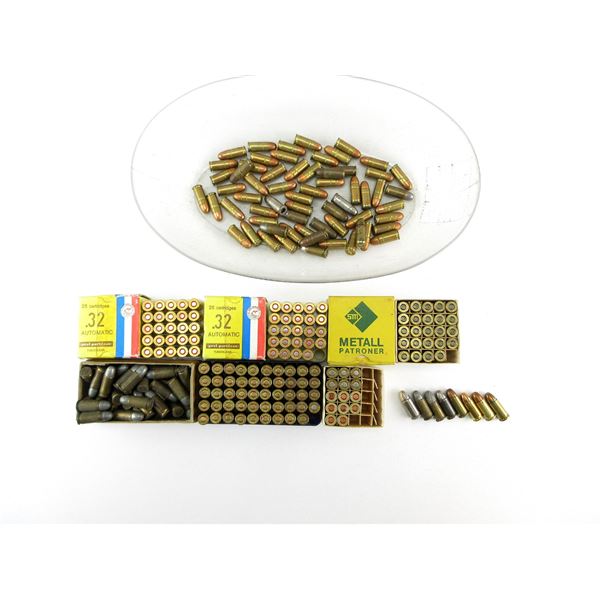 ASSORTED .32 ACP AMMO LOT