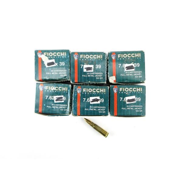 FIOCCHI 7.62X39MM AMMO LOT
