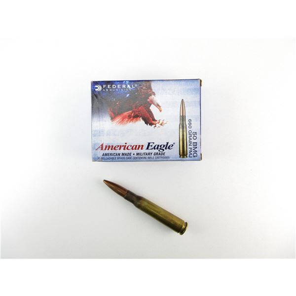 AMERICAN EAGLE .50 BMG AMMO LOT
