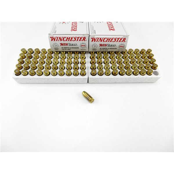 WINCHESTER .40 S&W AMMO LOT