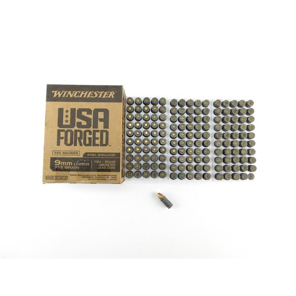 WINCHESTER 9MM LUGER AMMO LOT