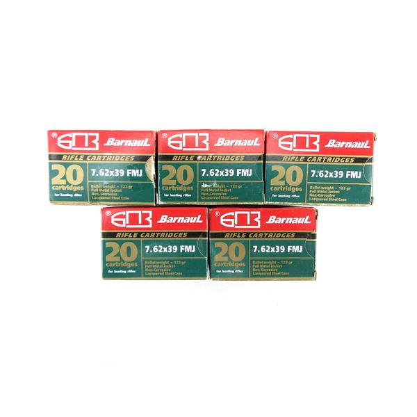 BARNAUL 7.62X39MM AMMO LOT