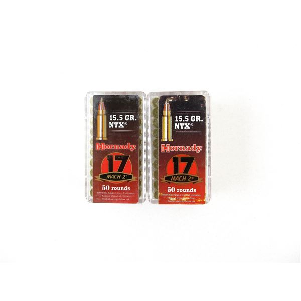 HORNADY .17 MACH 2 AMMO LOT