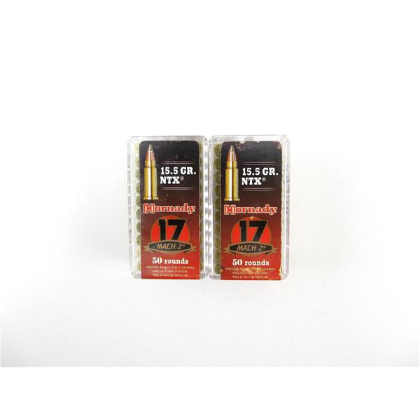 HORNADY .17 MACH 2 AMMO LOT