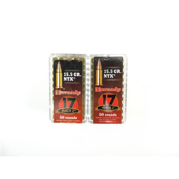 HORNADY .17 MACH 2 AMMO LOT