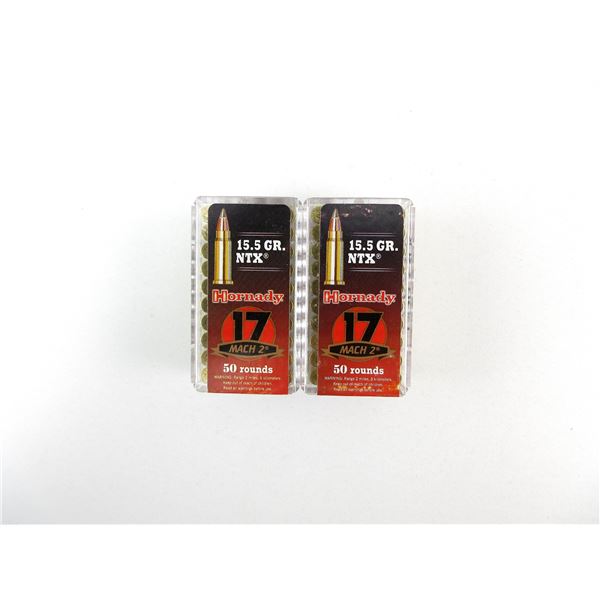 HORNADY .17 MACH 2 AMMO LOT