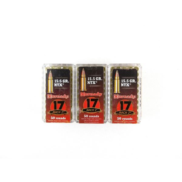 HORNADY .17 MACH 2 AMMO LOT