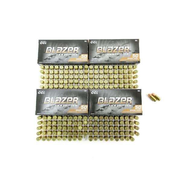 BLAZER 9MM LUGER AMMO LOT